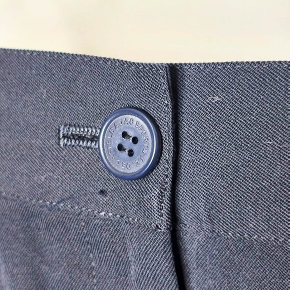 Jean Charles de Castelbajac Rare VTG Black Golf Theme Pleat Front Skirt Size 13 - Picture 4 of 10